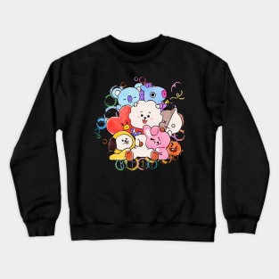 BT21- BTS LOVE Crewneck Sweatshirt